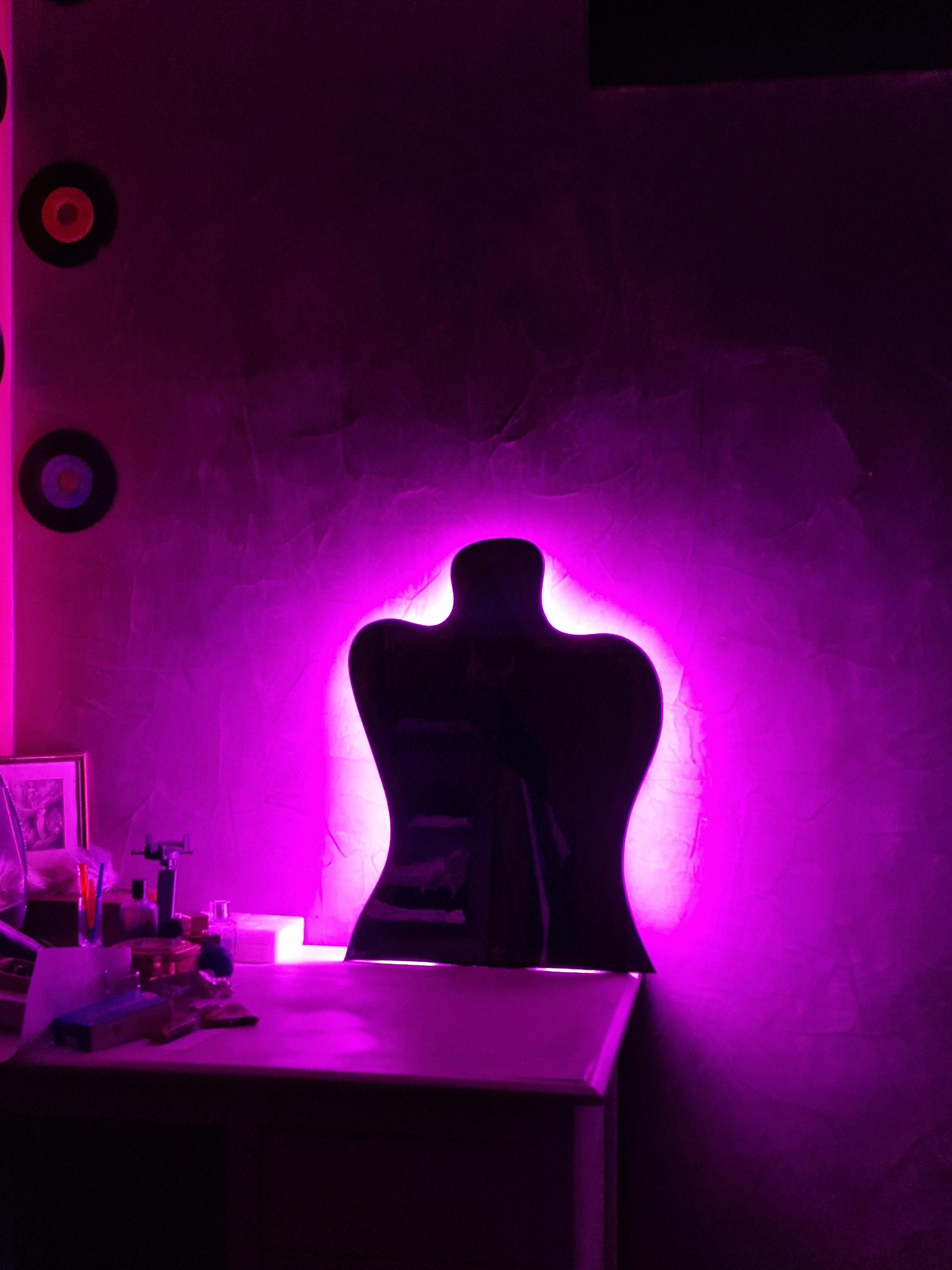 Body Women Mirror For Makeup With LED, Making Soft Mood, Bedroom & Living Room